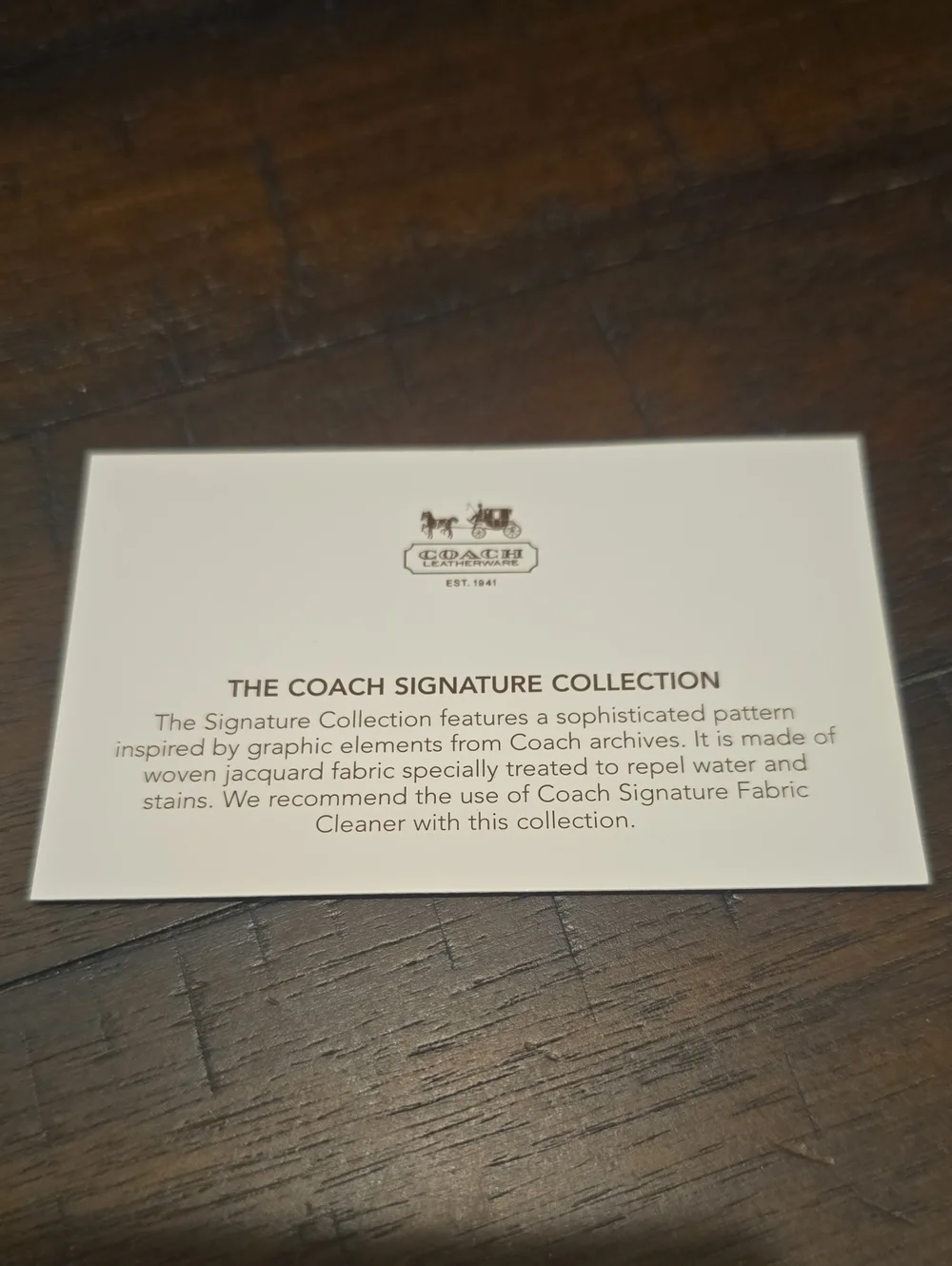 Coach Signature Collection Make-up Bag - Picture 7 of 7